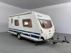 Dethleffs Lowlander 410 EB Mover Zakluifel Fietsendrager, Caravans en Kamperen, Caravans, Bedrijf, Reservewiel, Overige, 2 aparte bedden
