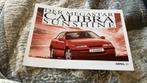 Opel Calibra Sunshine 06 1993, Boeken, Ophalen of Verzenden, Zo goed als nieuw, Opel