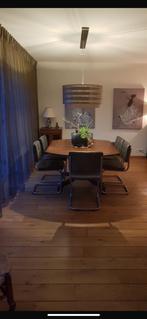 Massief eiken uitklapbare tafel, Ophalen of Verzenden