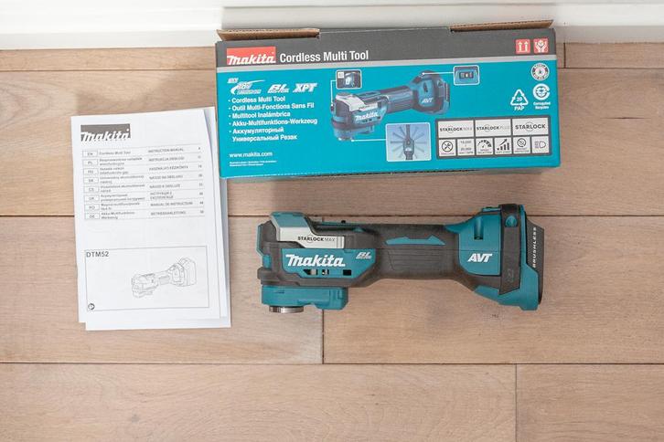 Makita DTM52 18v accu multitool brushless starlock body, Doe-het-zelf en Verbouw, Gereedschap | Schuurmachines, Nieuw, Overige typen