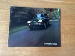 Citroën Ami 8 Brochure - 1971, Ophalen of Verzenden, Gelezen, Citroën