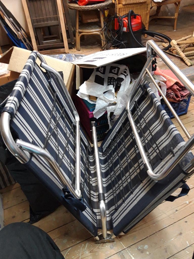 Stretch Bed. Een Week gebruikt, echt in een nieuwstaat., Ophalen, Zo goed als nieuw, Metaal, Overige kleuren