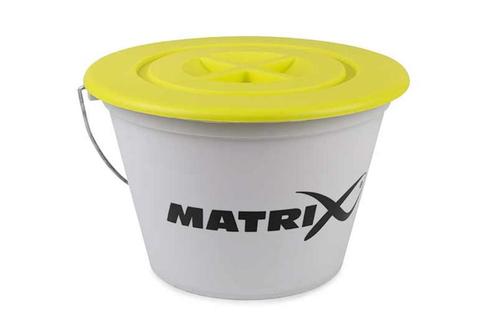 Matrix 17 Liter Bucket + Lid, Watersport en Boten, Hengelsport | Witvissen, Nieuw, Overige typen, Ophalen of Verzenden