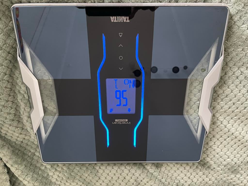 Tanita RD-953 Zwart, Witgoed en Apparatuur, Weegschalen, Gebruikt, 1 tot 500 gram, Ophalen of Verzenden, Digitaal