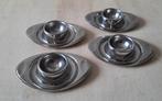 Set van 4 unieke stapelbare WMF ovale rvs eierdoppen, Ophalen of Verzenden, Gebruikt