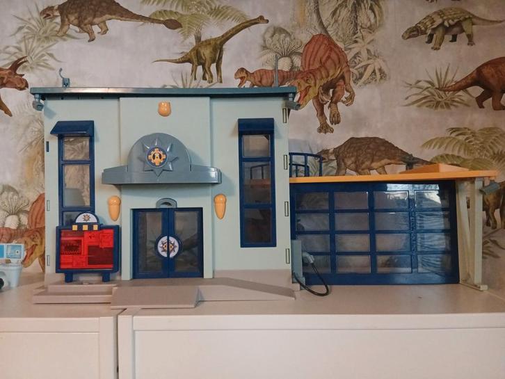 Brandweerman Sam Politiebureau, Kinderen en Baby's, Speelgoed | Actiefiguren, Zo goed als nieuw, Ophalen