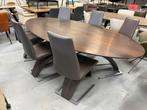 Jan Neggers Oscar Eetkamertafel Hout Design Tafel 260x130, Huis en Inrichting, Nieuw, Vijf personen of meer, Rechthoekig, 50 tot 100 cm