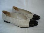 Peter Kaiser ballerina's maat 7,5  wit beige zwart, Ophalen, Zo goed als nieuw, Beige, Ballerina's
