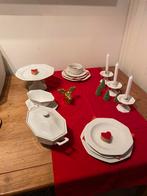 Mooi voor Kerst! Puntgaaf ijzersterk wit servies, 38 delig, Antiek en Kunst, Antiek | Servies compleet, Ophalen