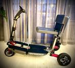opvouwbare scootmobiel Atto sport grijs, 10 km/u of minder, 16 t/m 25 km, Zo goed als nieuw, Ophalen