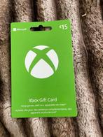xbox cadeaukaart 15 euro voor 12 euro, Tickets en Kaartjes, Eén persoon, Cadeaubon