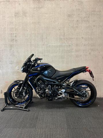 Yamaha mt 09 Abs tech black/Icon Blue  beschikbaar voor biedingen