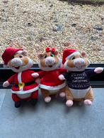 Hamster Knuffels Kerst Albert Heijn - Set van 3, Kinderen en Baby's, Speelgoed | Knuffels en Pluche, Ophalen of Verzenden, Zo goed als nieuw