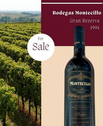 1994, Bodegas Montecillo, Gran Reserva beschikbaar voor biedingen