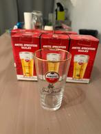 Amstel Oprichters Vaasjes - Complete Unieke Set, Ophalen of Verzenden, Nieuw, Bierglas