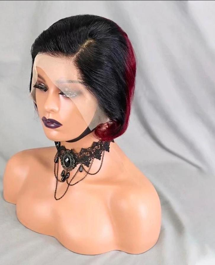 Pixie pruik/ wig 100% menselijke haar, Sieraden, Tassen en Uiterlijk, Uiterlijk | Haarverzorging, Nieuw, Pruik of Haarverlenging