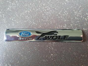 Metalen / chromen wolf ford tuning motorcraft stickers car beschikbaar voor biedingen