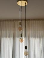 Gouden Hanglamp voor Eettafel, Huis en Inrichting, Lampen | Hanglampen, Ophalen, Zo goed als nieuw, Metaal, Minder dan 50 cm