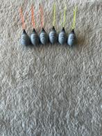 adv 124 / NIEUW set 6 dobbers TUBERTINI 1,50gr, Watersport en Boten, Hengelsport | Witvissen, Ophalen of Verzenden, Nieuw, Dobber of Lood