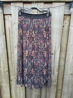 Costes plooirok lange rok maat S M 36 38 grijze bruine, Kleding | Dames, Rokken, Bruin, Ophalen of Verzenden, Zo goed als nieuw