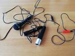 Philips sbc 3011 2 mics,  imp. 200  en imp 5k ohm, Gebruikt, Ophalen of Verzenden, Zangmicrofoon