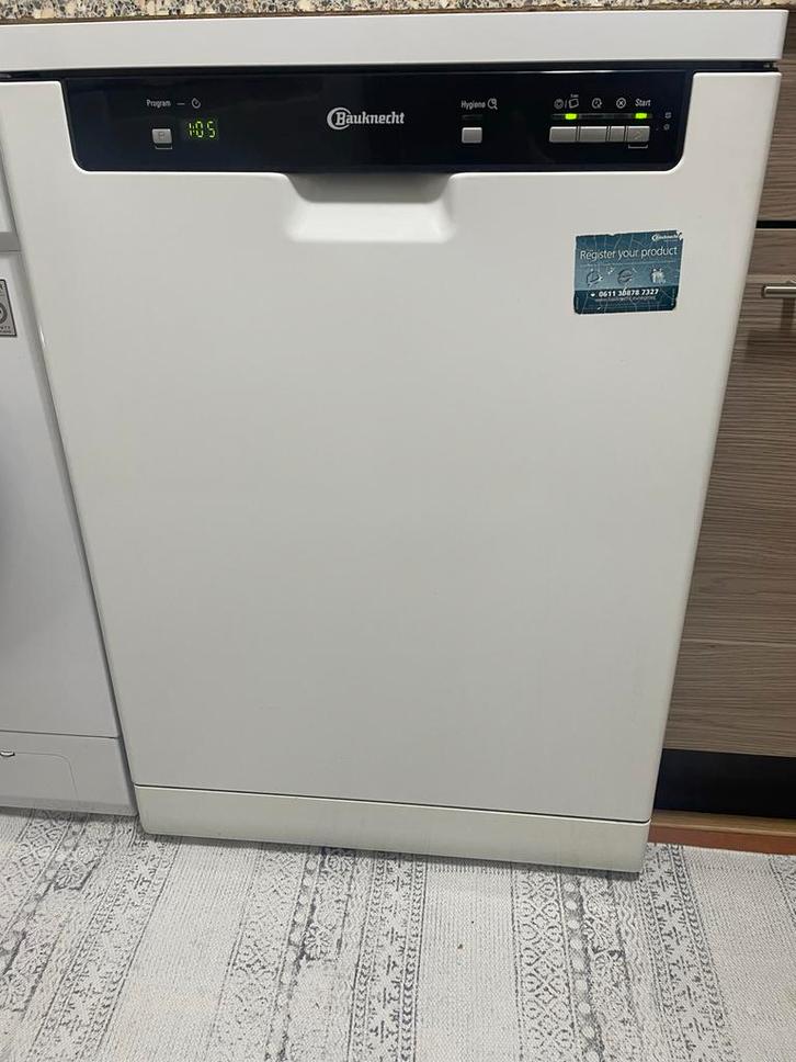 Bauknecht Vaatwasser - Zo goed als nieuw!, Witgoed en Apparatuur, Vaatwasmachines, Zo goed als nieuw, Vrijstaand, 85 tot 90 cm