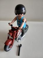 Playmobil 5527  Motorrijder op zware motor., Ophalen of Verzenden, Zo goed als nieuw