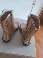 GOUDKLEURIGE LAARSJES MAAT 35, Meisje, Ophalen of Verzenden, Laarzen, Zo goed als nieuw