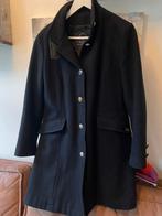 Marineblauwe wollen jas, Dalmard, Kleding | Dames, Ophalen of Verzenden, Zo goed als nieuw, Maat 42/44 (L), Blauw