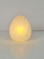 Vintage W.L.P. verlichting Duitsland Egg tafellamp glas '80, N, N, Vintage, Ophalen of Verzenden