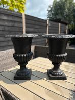 Gietijzeren vazen, Tuin en Terras, Tuinvazen, Ophalen, Zo goed als nieuw