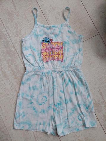 Zgan! Disney Stitch jumpsuit Tie Dye pak pakje 122 beschikbaar voor biedingen