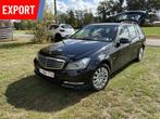 Mercedes C - classe 200cdi combi, Auto's, Mercedes-Benz, Lederen bekleding, Euro 5, Gebruikt, Zwart
