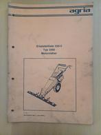 Onderdelenboek Agria 330/2 type 3300 motormaaier, Boeken, Vervoer en Transport, Gelezen, Ophalen of Verzenden, Tractor en Landbouw