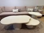 salontafel organische vorm set (3 stuks) Beton Cire, Ophalen, Gebruikt, 50 tot 100 cm, 50 tot 100 cm