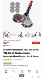 Opzetstuk met roterende dweil voor dyson stofzuiger, Ophalen of Verzenden, Nieuw, Minder dan 1200 watt, Stofzuiger