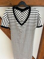 Zwart witte gestreepte jurk van het merk G-Max, Kleding | Dames, Maat 38/40 (M), Zwart, Ophalen of Verzenden, Knielengte