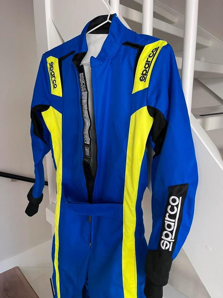 Kart overall Sparco Thunder maat XS level 2, Sport en Fitness, Karting, Zo goed als nieuw, Kleding of Schoenen, Ophalen of Verzenden