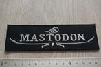 Mastodon   strip patch m332  --4.5x14.5 cm, Nieuw, Kleding, Verzenden