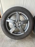 Vw Seat Rial Velgen Antraciet + Winterbanden, Ophalen, Gebruikt, 15 inch, Banden en Velgen