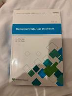 G.H. Meijer - Elementair materieel strafrecht, Ophalen, G.H. Meijer; R. ter Haar, Sociale wetenschap, Zo goed als nieuw