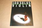 100 solos violin, Ophalen of Verzenden, Gelezen, Artiest