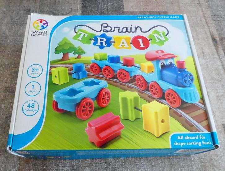 SmartGames - Brain Train - 48 opdrachten vanaf 3 jaar., Kinderen en Baby's, Speelgoed | Educatief en Creatief, Zo goed als nieuw