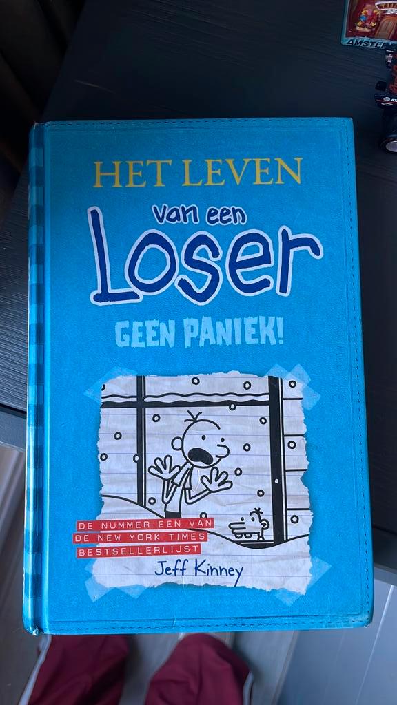 Jeff Kinney - Geen paniek!, Boeken, Kinderboeken | Jeugd | 10 tot 12 jaar, Zo goed als nieuw, Ophalen of Verzenden