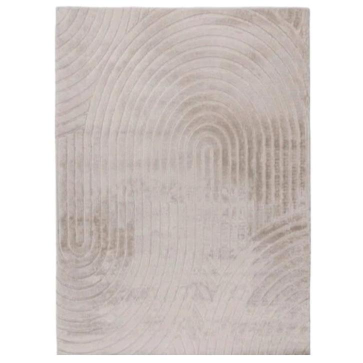 2 Licht taupe vloerkleden, Huis en Inrichting, Stoffering | Behang, minder dan 10 m², Ophalen of Verzenden