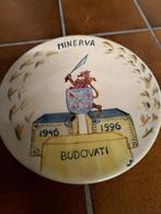 Bord sociëteit Minerva 50-jarig bestaan Budovati 1946-1996, Antiek en Kunst, Ophalen of Verzenden