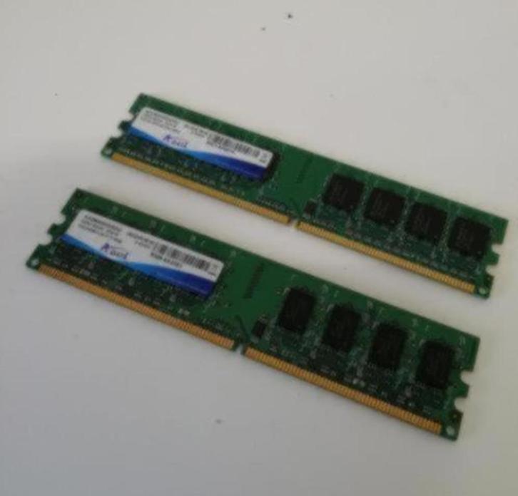 2 x A data RAM Geheugen ( 2 GB / DDR 2 ), Computers en Software, RAM geheugen, Desktop, 2 GB, DDR2, Ophalen of Verzenden