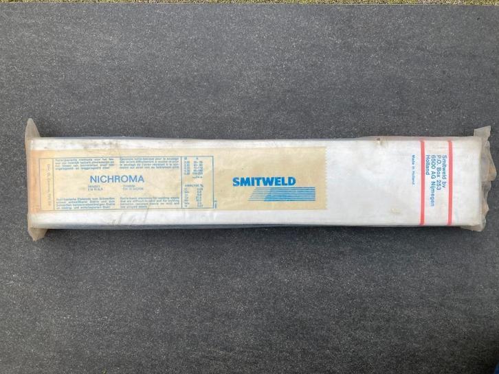 Nichroma RVS laselektroden 2,5 x 350mm, Doe-het-zelf en Verbouw, Gereedschap | Lasapparaten, Nieuw, Elektroden, Minder dan 150 ampère