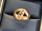 Ring 21k goud, Sieraden, Tassen en Uiterlijk, Ringen, 20 of groter, Geel, Nieuw, Ophalen of Verzenden