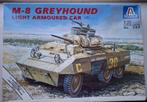 US M-8 Greyhound light armoured car - Italerie 1/35, Italeri, Verzenden, 1:32 tot 1:50, Zo goed als nieuw